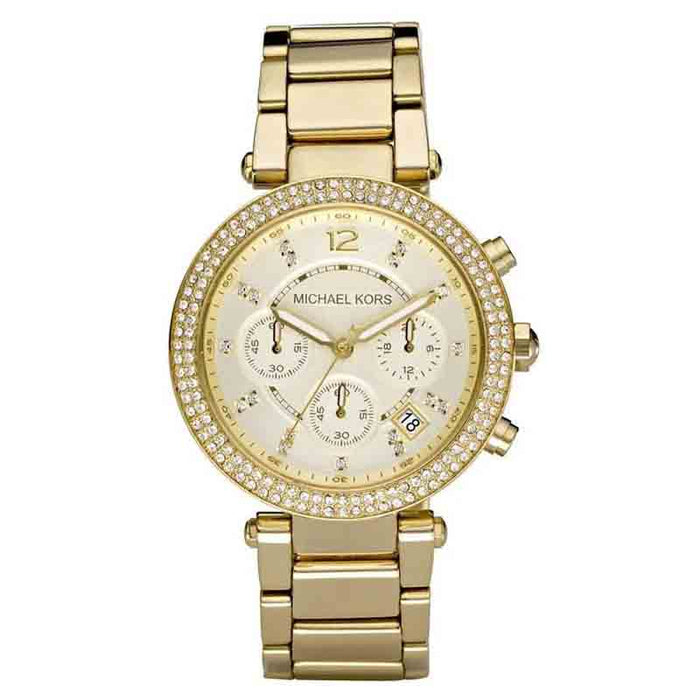 Michael Kors Parker Ladies Gold Watch MK5354