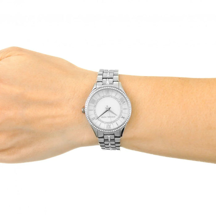 Michael Kors Mini Lauryn Ladies Silver Watch MK3900