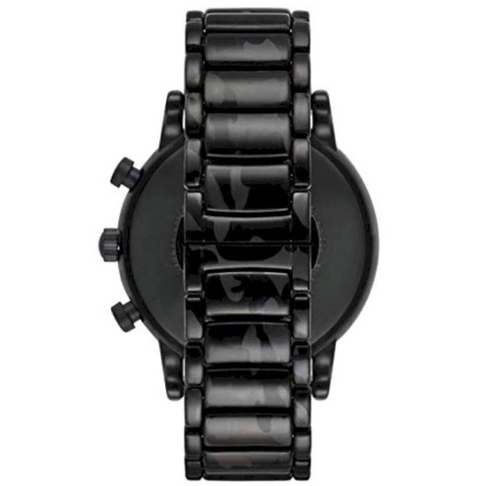 Emporio Armani AR11045 Luigi Black Stainless Steel Chronograph Men's Watch