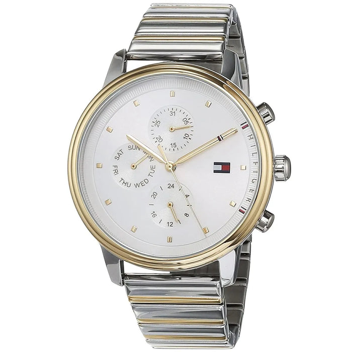 Ladies / Womens Gold Chronograph Tommy Hilfiger Designer Watch 1781908