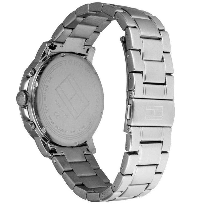 Mens / Gents Keagan Silver Stainless Bracelet Tommy Hilfiger Designer Watch 1791293