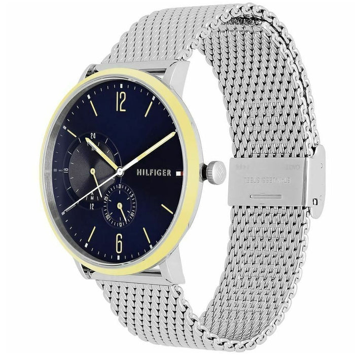 Mens / Gents Blue Multi Function Tommy Hilfiger Designer Watch 1791505