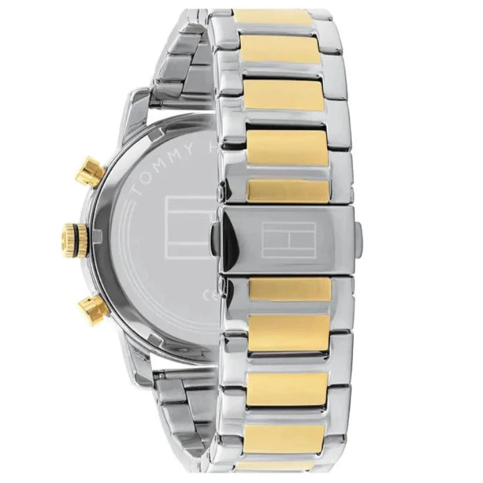 Mens / Gents Two-Tone Silver & Gold Tommy Hilfiger Designer Watch 1791539