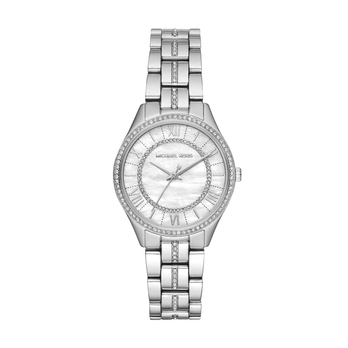 Michael Kors Mini Lauryn Ladies Silver Watch MK3900