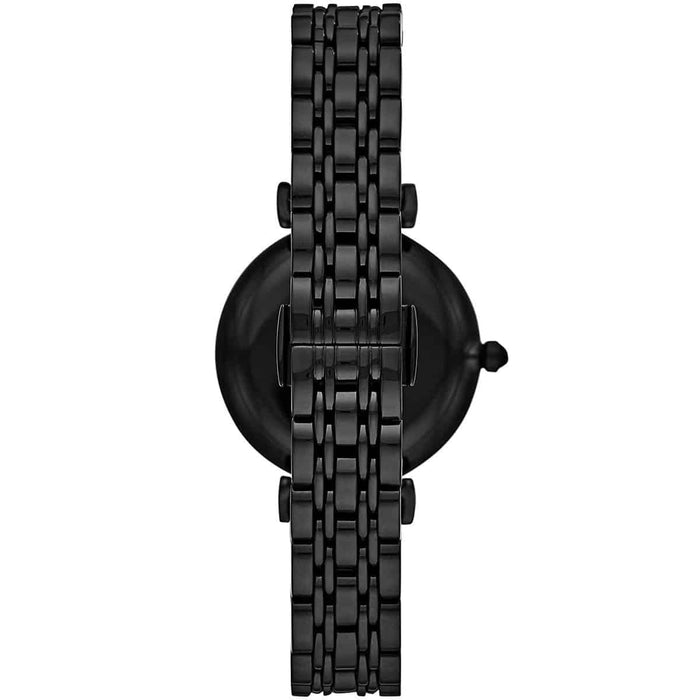 Emporio Armani AR11245 Black Stainless Steel Ladies Watch