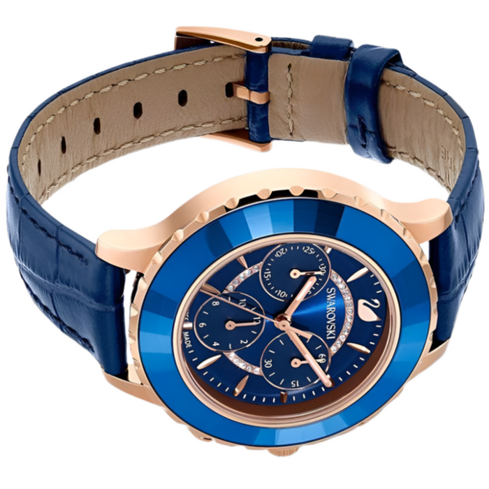 Swarovski 5563480 Octea Lux Chrono  Ladies Blue Watch