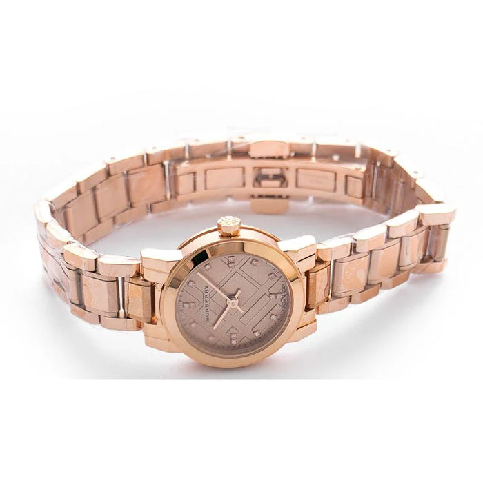 Burberry BU9215 The City Ladies Rose Gold Watch