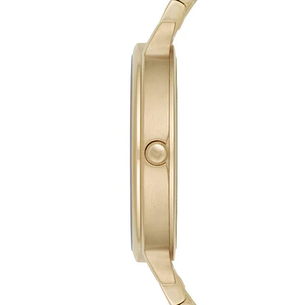 Emporio Armani AR11007 Gold Stainless Steel Mother of Pearl Ladies Watch