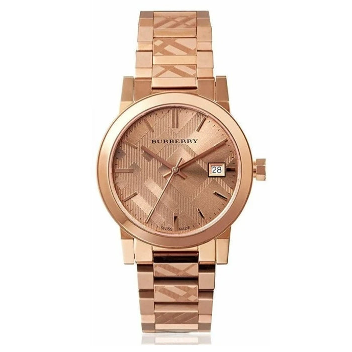 Burberry The City Ladies Rose Gold Watch BU9146