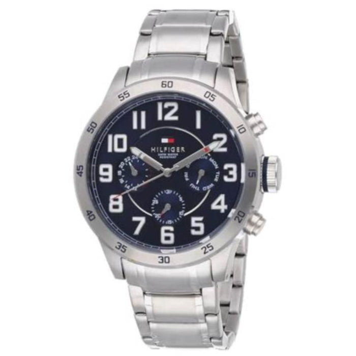 Mens / Gents Blue Chronograph Tommy Hilfiger Designer Watch 1791053