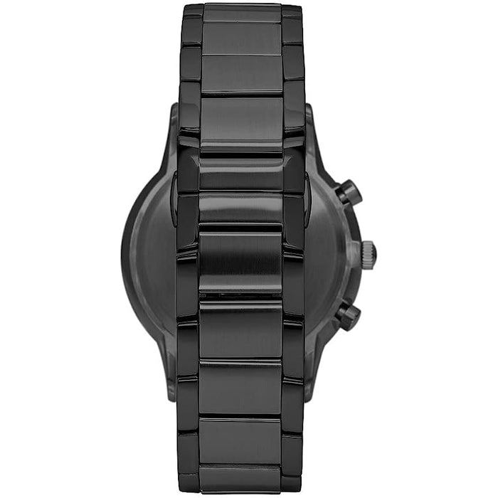Emporio Armani AR2485 Black Stainless Steel Chronograph Men's Watch