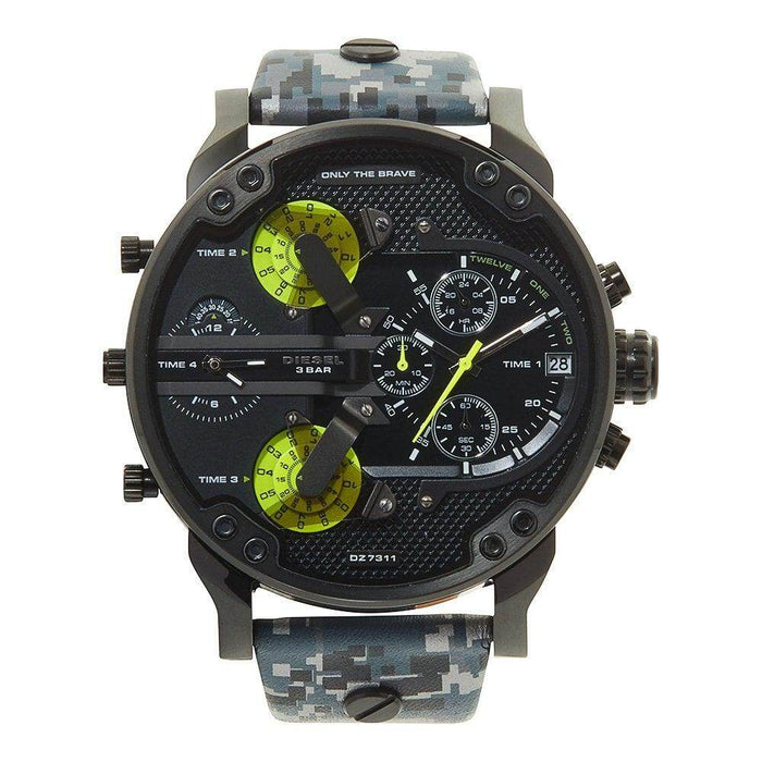 Diesel DZ7311 Black Mr. Daddy Camouflage Chronograph Men's Watch