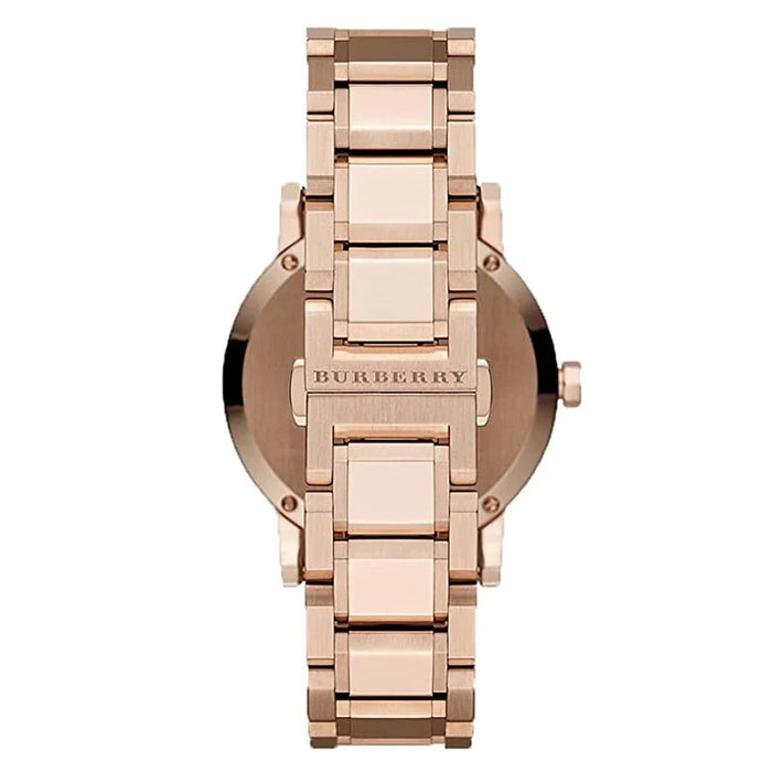 Burberry BU9005 The City Rose Gold PVD Ladies Watch