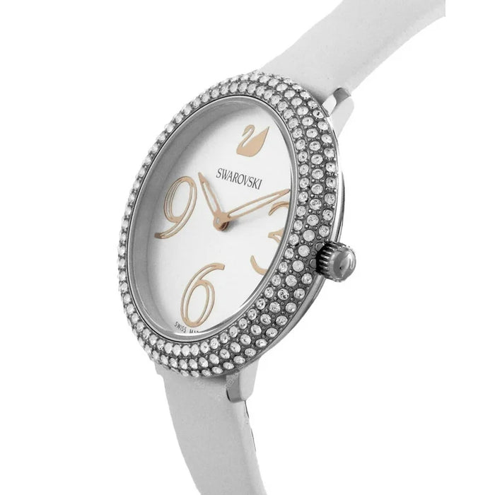 Swarovski 5484070 Crystal Frost Ladies White Watch