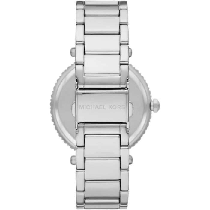 Michael Kors Ladies Silver Parker Lux Watch MK4694