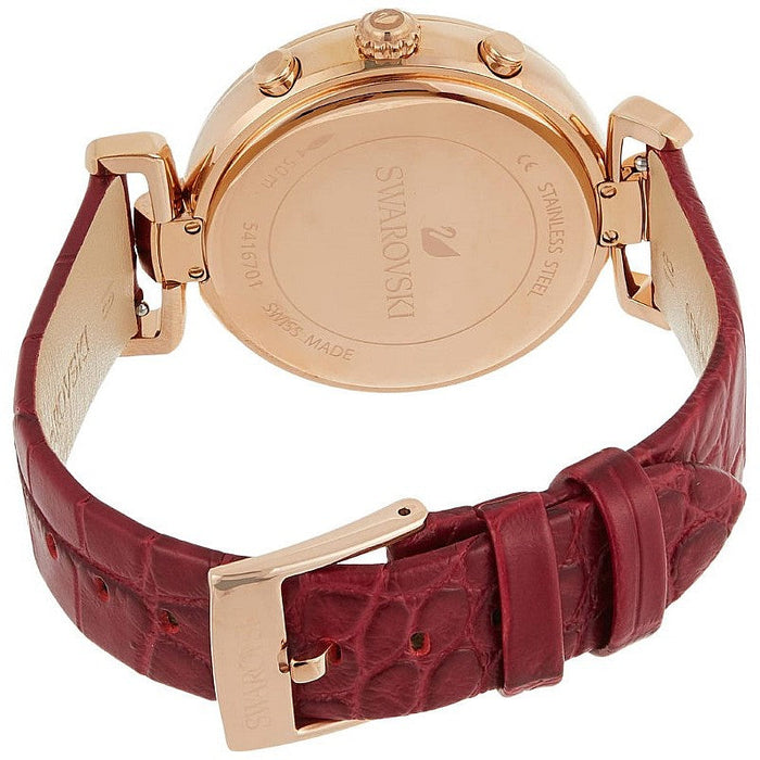 Swarovski 5416701 Era Journey Ladies Dark Red Watch