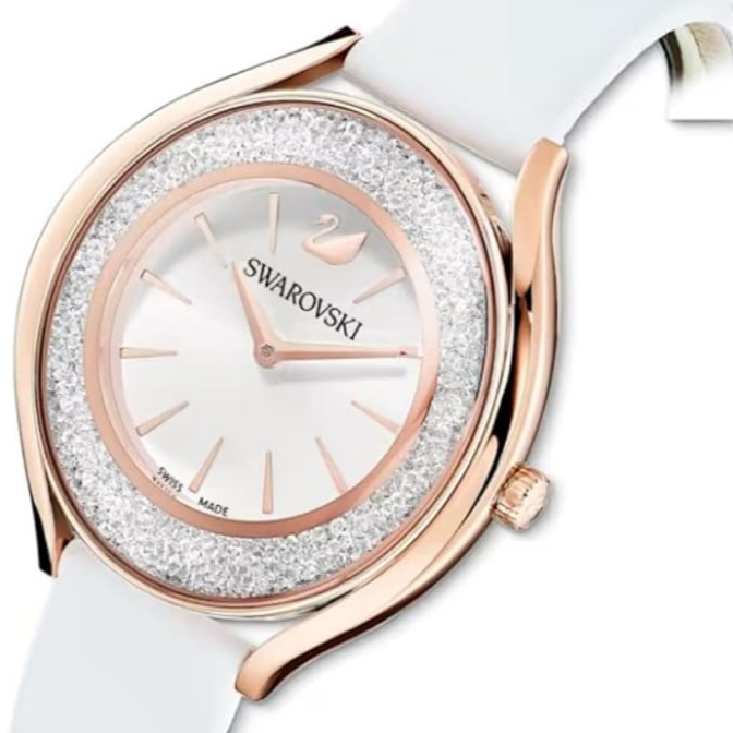 Swarovski 5519453 Crystalline Aura Ladies White Watch