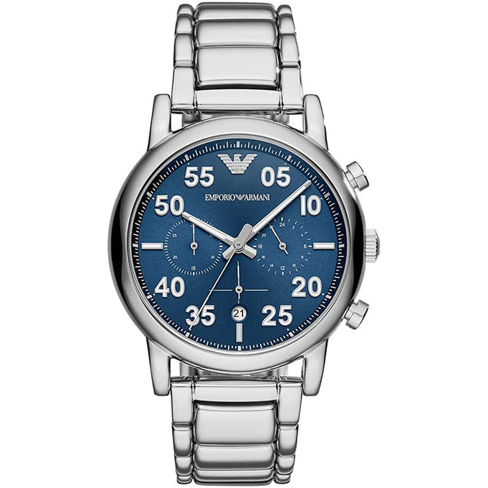 Emporio Armani  AR11132 Luigi Silver Stainless Steel Men's Watch