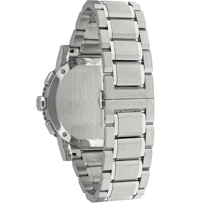 Burberry BU9380 Silver Stainless Steel Chronograph Men's Watch