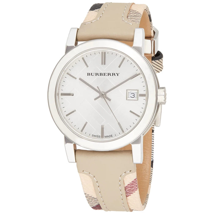 Burberry The City Haymarket Ladies Beige Watch BU9132