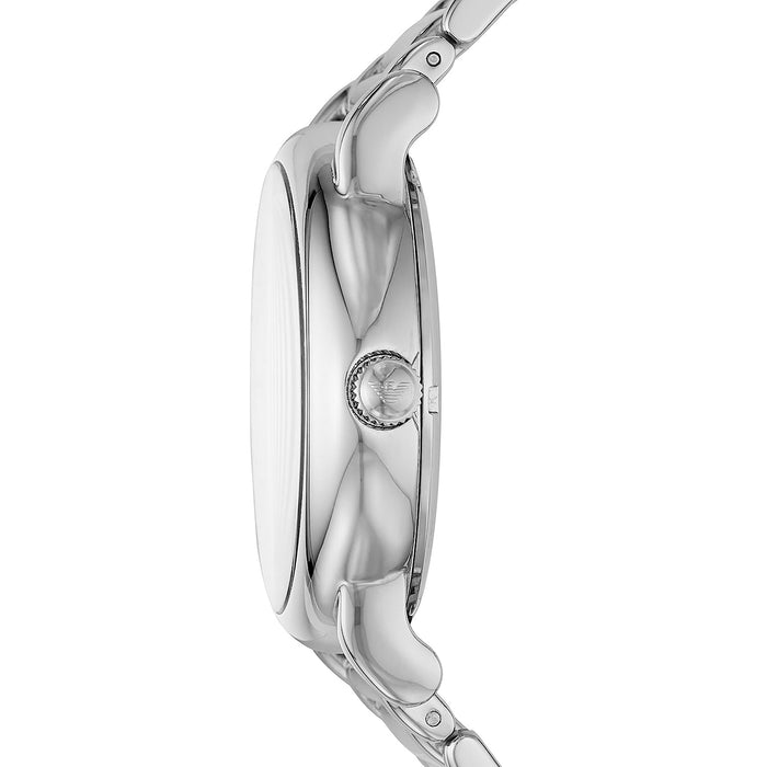 Emporio Armani  AR60006 Meccanico Silver Stainless Steel Men's Watch