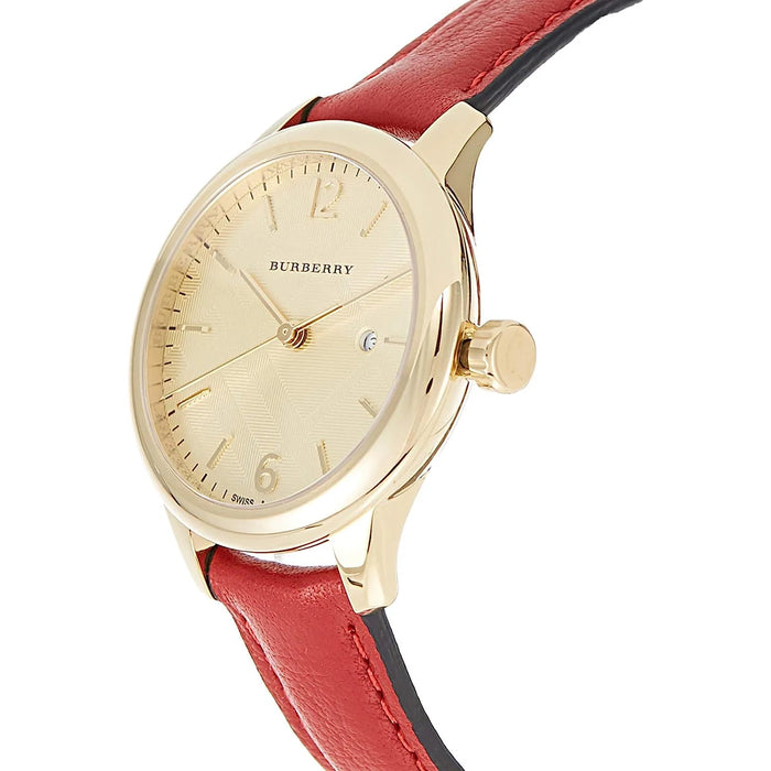 Burberry Classic Ladies Red Watch BU10102