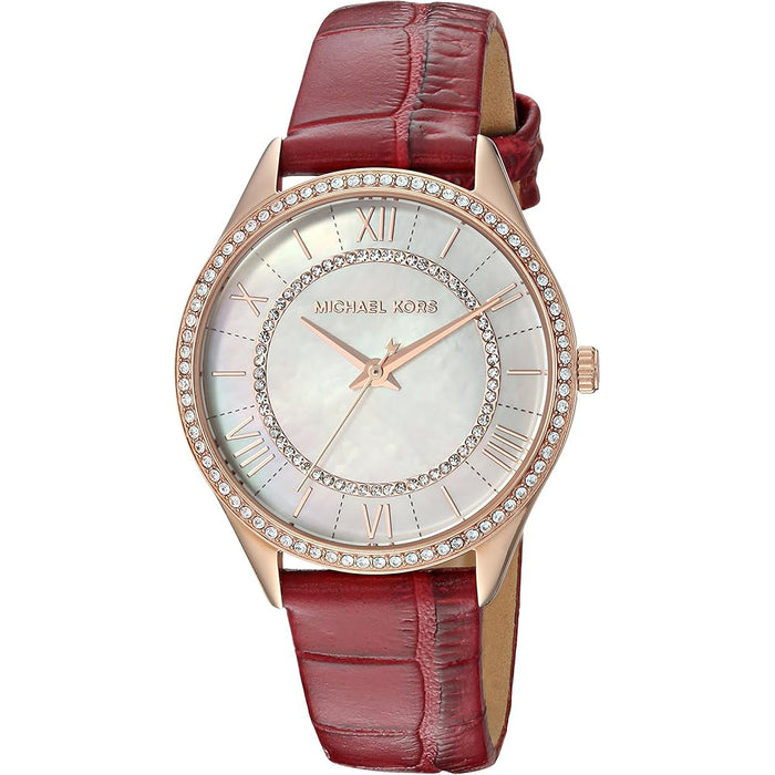 Michael Kors Lauryn Ladies Red Watch MK2691