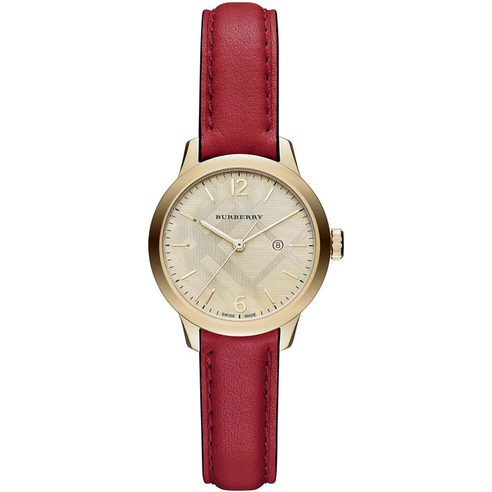 Burberry Classic Ladies Red Watch BU10102