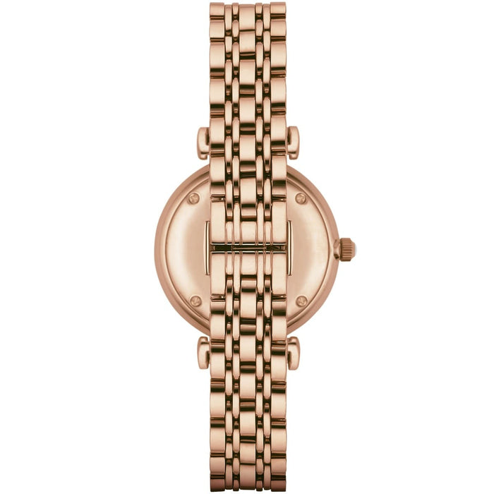 Emporio Armani AR11059 Rose Gold Stainless Steel Ladies Watch