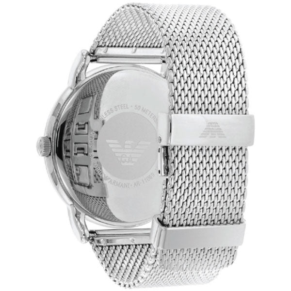 Emporio Armani Men's Luigi Silver Watch AR11069