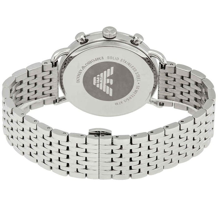 Emporio Armani Men's Aviator Silver Watch AR11238