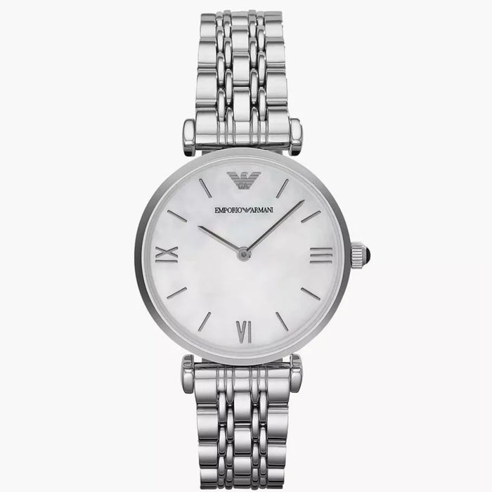 Emporio Armani  AR1682 Silver Stainless Steel Ladies Watch