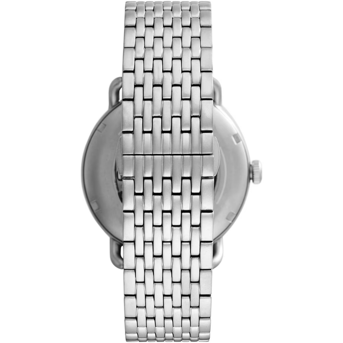 Emporio Armani Men's Meccanico Silver Watch AR60024