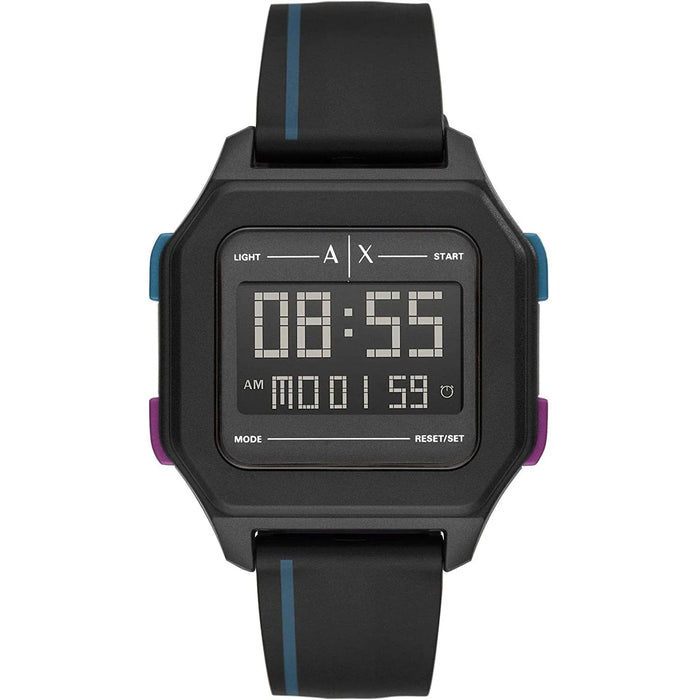 Armani Exchange AX2955 Men's Black Shell Digital Watch