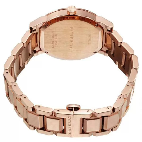 Burberry BU9005 The City Rose Gold PVD Ladies Watch