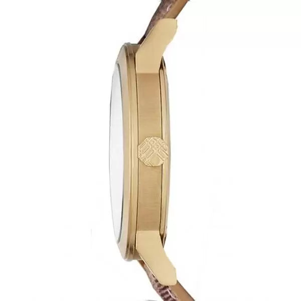 Burberry BU9026 The City Haymarket Check Yellow Gold Ladies Watch