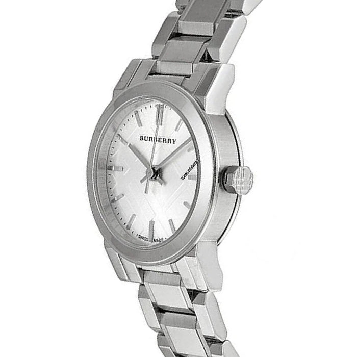 Burberry BU9200 Silver Swiss Stainless Steel Bracelet Ladies Watch