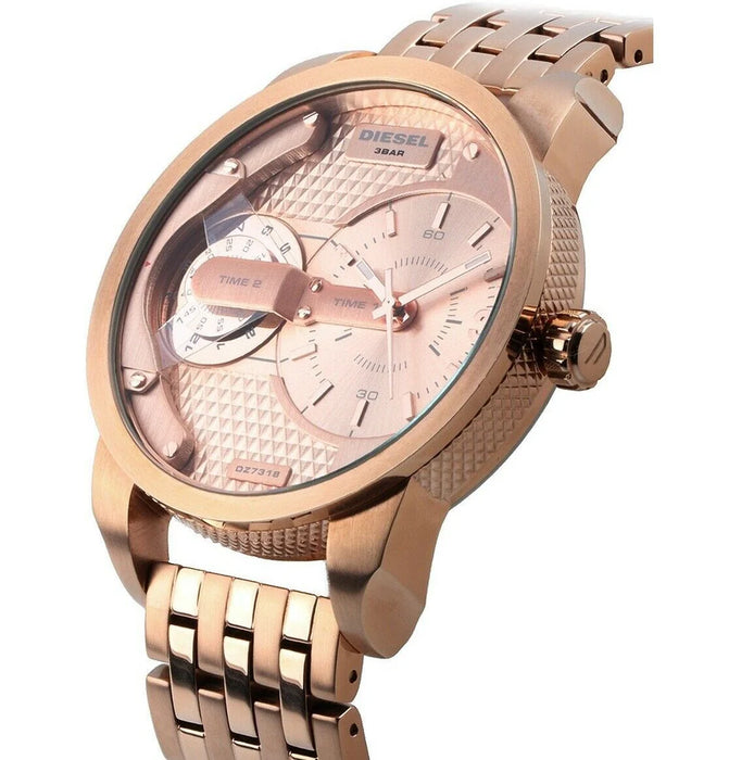 Diesel Men's Mini Daddy Rose Gold Watch DZ7318