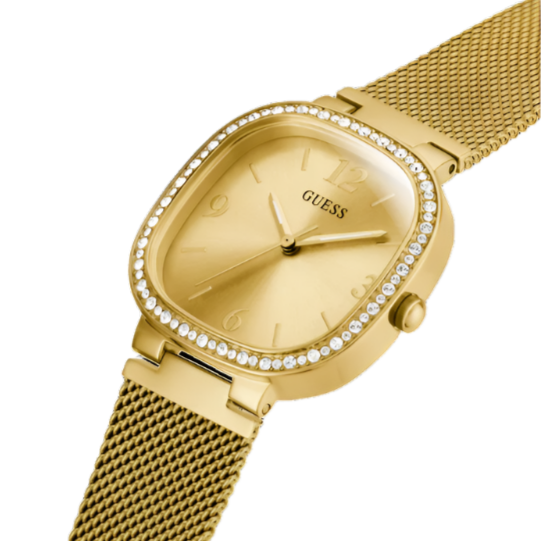 Guess Tapestry Gold Ladies Watch GW0354L2