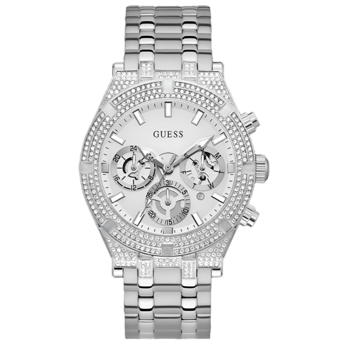 Guess Chrono Silver Men's Watch GW0455G1