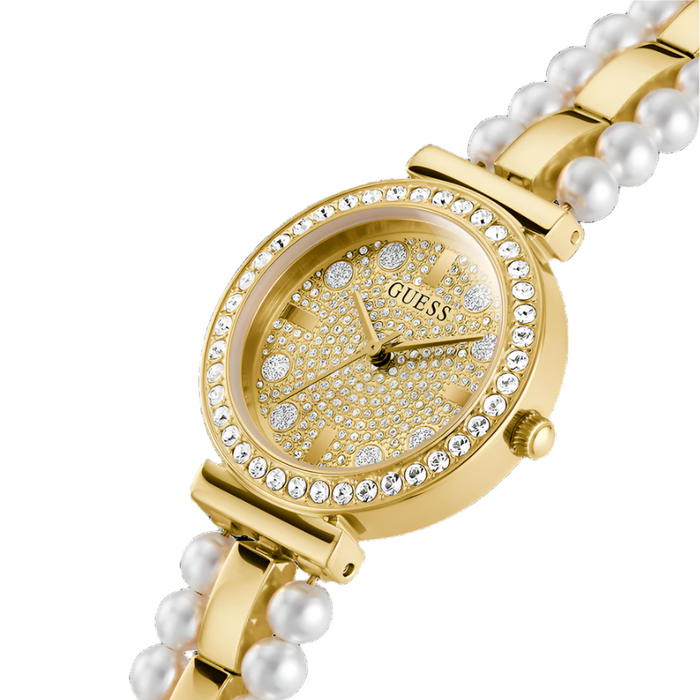 Guess Gala Champagne Ladies Watch GW0531L2