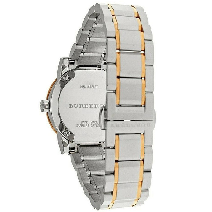 Burberry BU9214 Heritage Ladies Two-Tone Watch