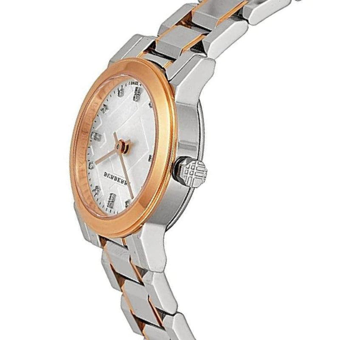 Burberry BU9214 Heritage Ladies Two-Tone Watch