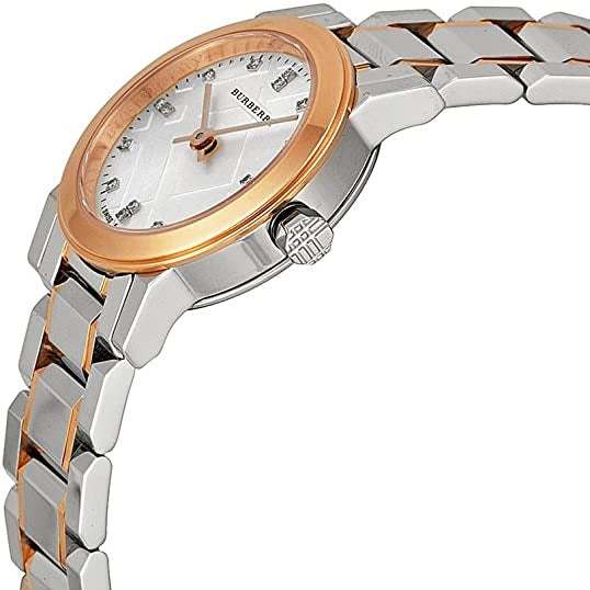 Burberry BU9214 Heritage Ladies Two-Tone Watch