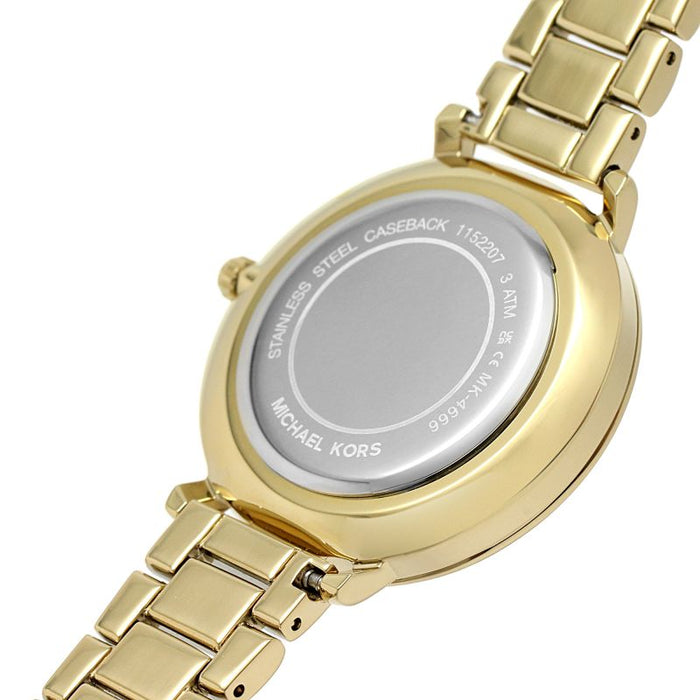 Michael Kors Ladies Gold Pyper Watch MK4666