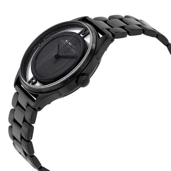 Marc Jacobs MBM3415 Tether Black Stainless Steel Ladies Watch