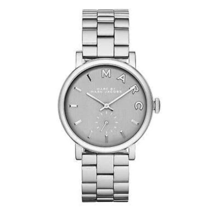 Marc Jacobs MBM8630 Baker Silver Tone Stainless Stee Ladies Watch