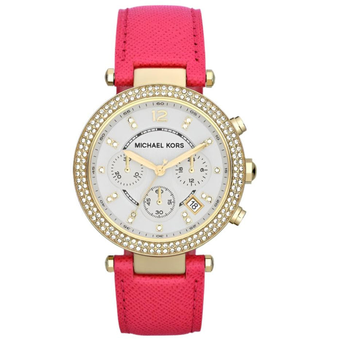 Michael Kors Parker Chrono Ladies Pink Watch MK2297