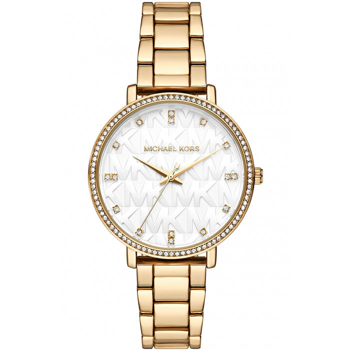 Michael Kors Ladies Gold Pyper Watch MK4666