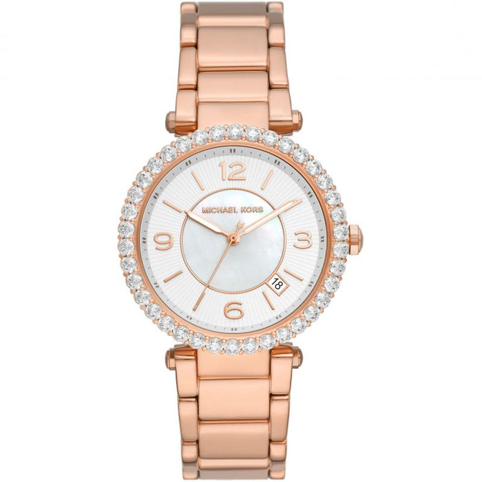 Michael Kors Ladies Two-Tone Parker Lux Watch MK4695